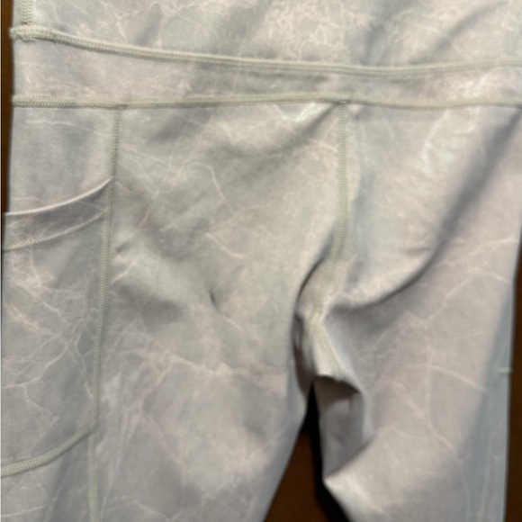 ZYIA Active Pink Digital Granite Pocket Light n Tight Hi-rise 7/8 24" - Picture 6 of 7